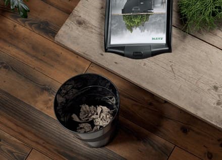 Leitz Recycle Waste Paper Bin 15L Black - Image 2