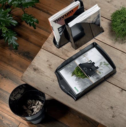 Leitz Recycle Waste Paper Bin 15L Black - Image 3