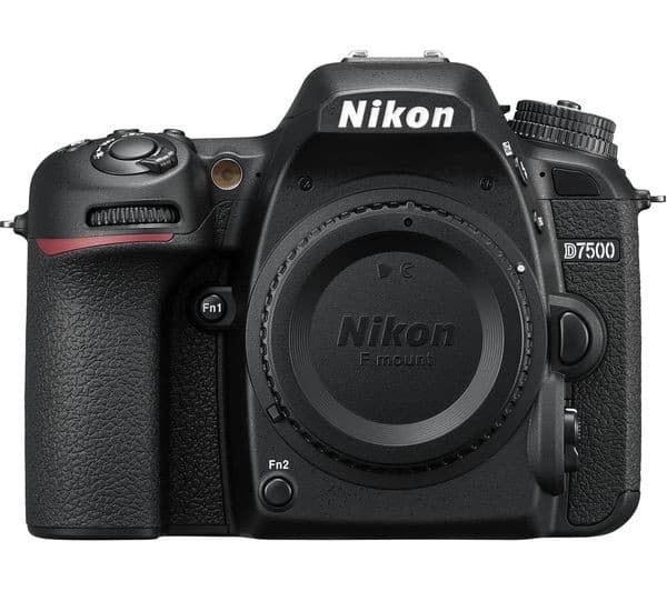 Nikon D7500 DSLR Camera Black