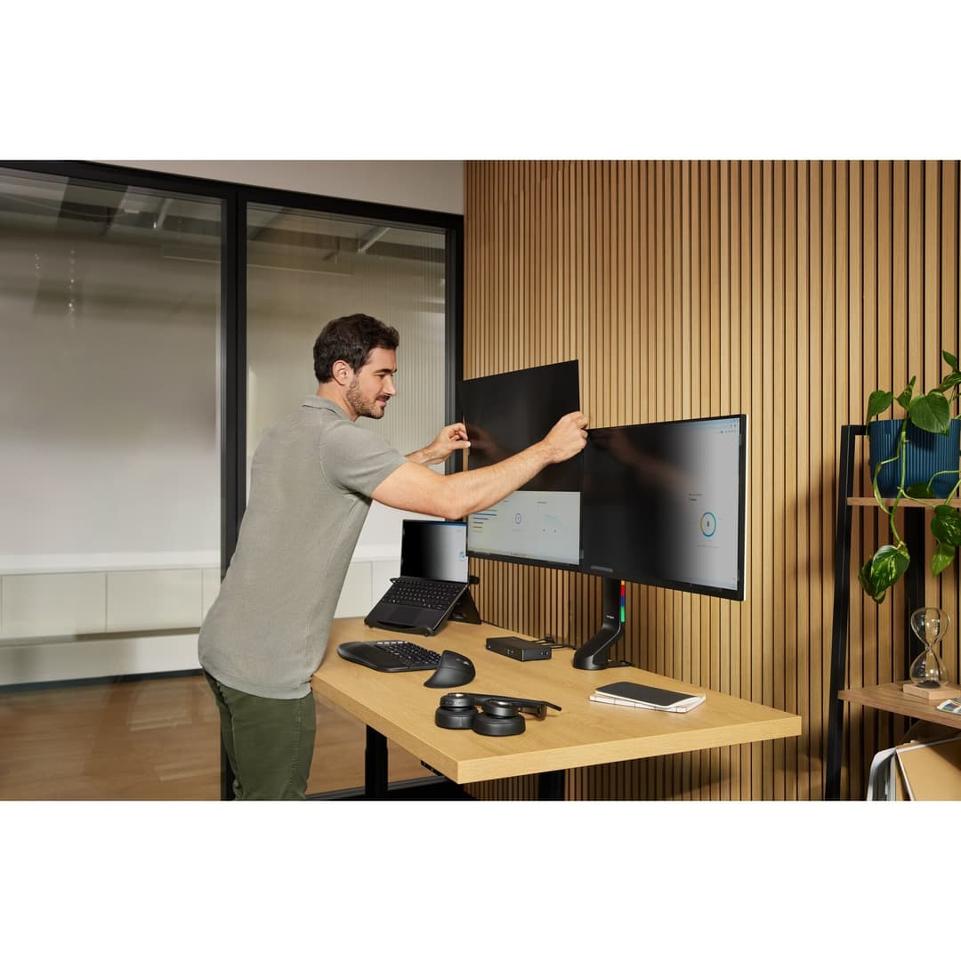 Kensington 2-way Removable Privacy Screen Filter for 23.6 inch 16:9 Displays - Image 2
