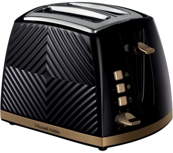 RUSSELL HOBBS Groove 26390 2-Slice Toaster - Black