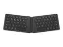 TARGUS AKF003UK Antimicrobial Folding Ergonomic Bluetooth Wireless Keyboard UK Layout Black thumbnail 2