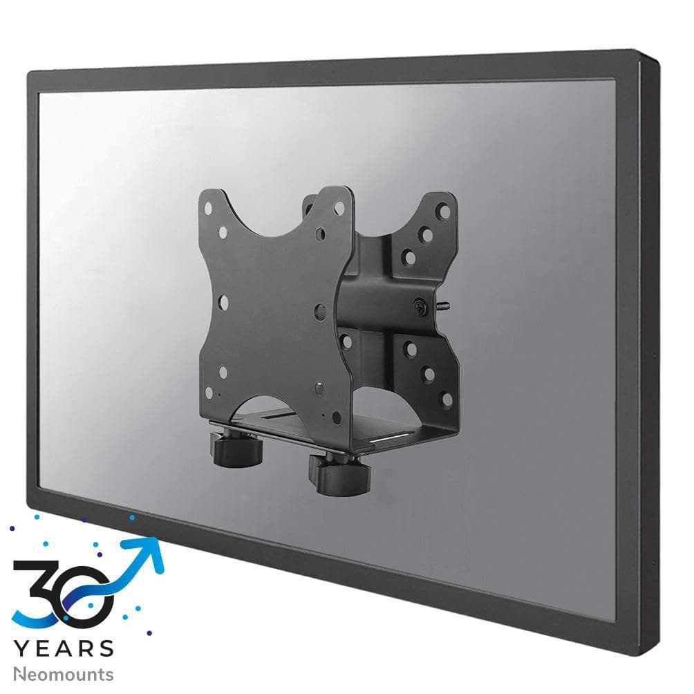 Neomounts NM-TC100BLACK Mini PC / Thin Client Mount - VESA 50x50-100x100, max 5 kg, Black - Image 1