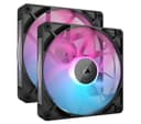CORSAIR iCUE LINK RX120 RGB 120 mm Case Fan - Black, Triple Pack thumbnail 8