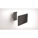 Durable Tablet Holder Wall 893323 Universal Aluminium Lockable 360 Rotating Wall Mount for 7-13" Tablets, Silver thumbnail 1