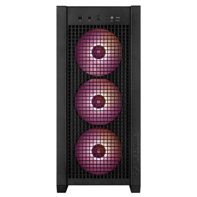 ASUS TUF Gaming GT302 ARGB E-ATX Mid-Tower PC Case - Black - Image 2
