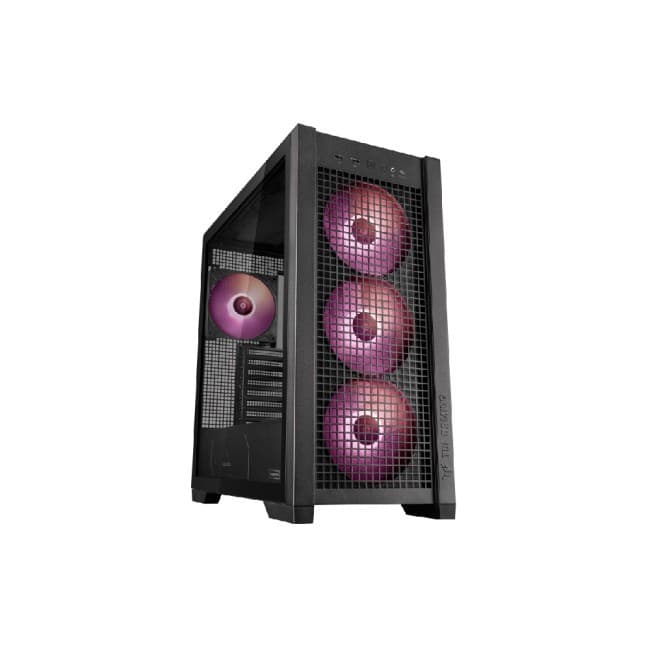 ASUS TUF Gaming GT302 ARGB E-ATX Mid-Tower PC Case - Black - Image 7