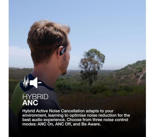 JLAB Epic Air Sport ANC 3 Earbuds Black - Image 8