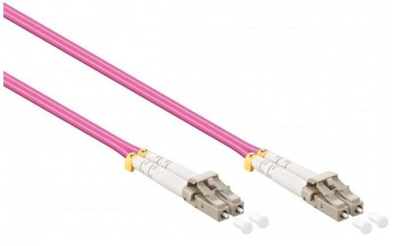 Mercodan Fiber Patch Cable LC-LC OM4 Multimode Duplex 10m