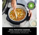 Ninja Foodi OP350UK 9-in-1 Multi Cooker & Air Fryer 6L Black & Silver thumbnail 5