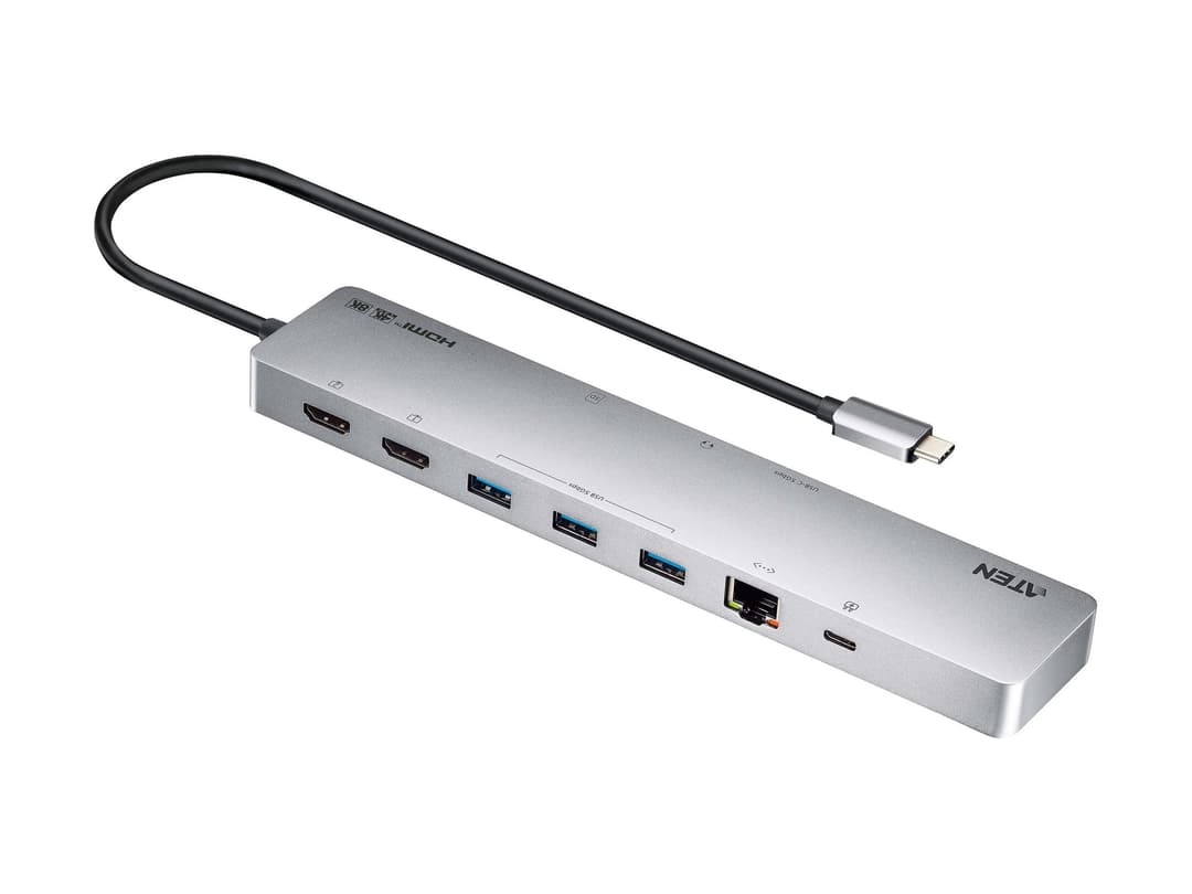 ATEN UH3240 11-in-1 USB-C Docking Station Dual HDMI - Image 1