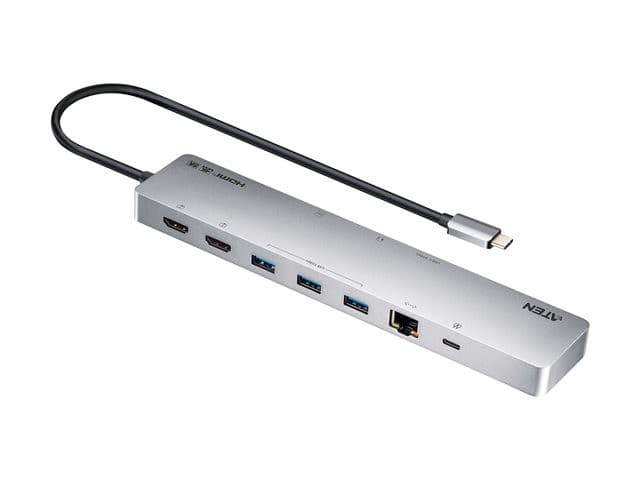 ATEN UH3240 11-in-1 USB-C Docking Station Dual HDMI - Image 2