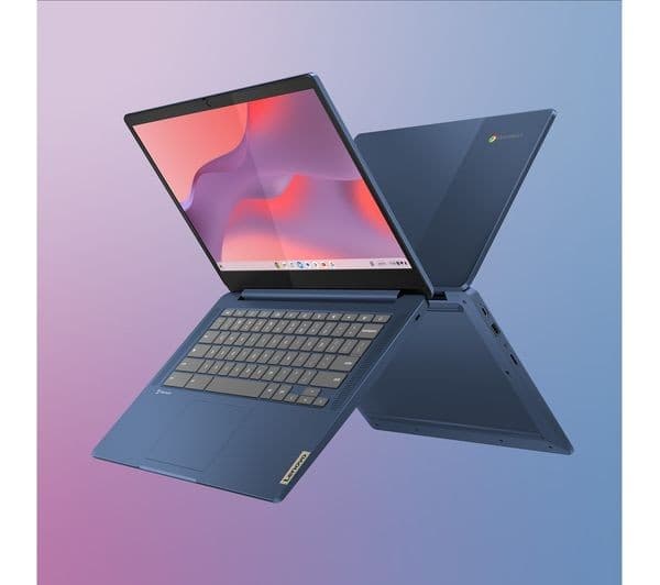 Lenovo IdeaPad Slim 3 Chromebook 14" MediaTek Kompanio 520 8GB 128GB Abyss Blue - Image 8