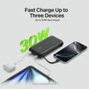 Belkin 30W 20000mAh Power Bank with USB-C Cable - Black thumbnail 8