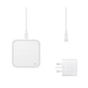 Samsung Galaxy Official 15W Super Fast Wireless Charger Pad with 25W Travel Adapter (EP-P2400TWE) - White thumbnail 5