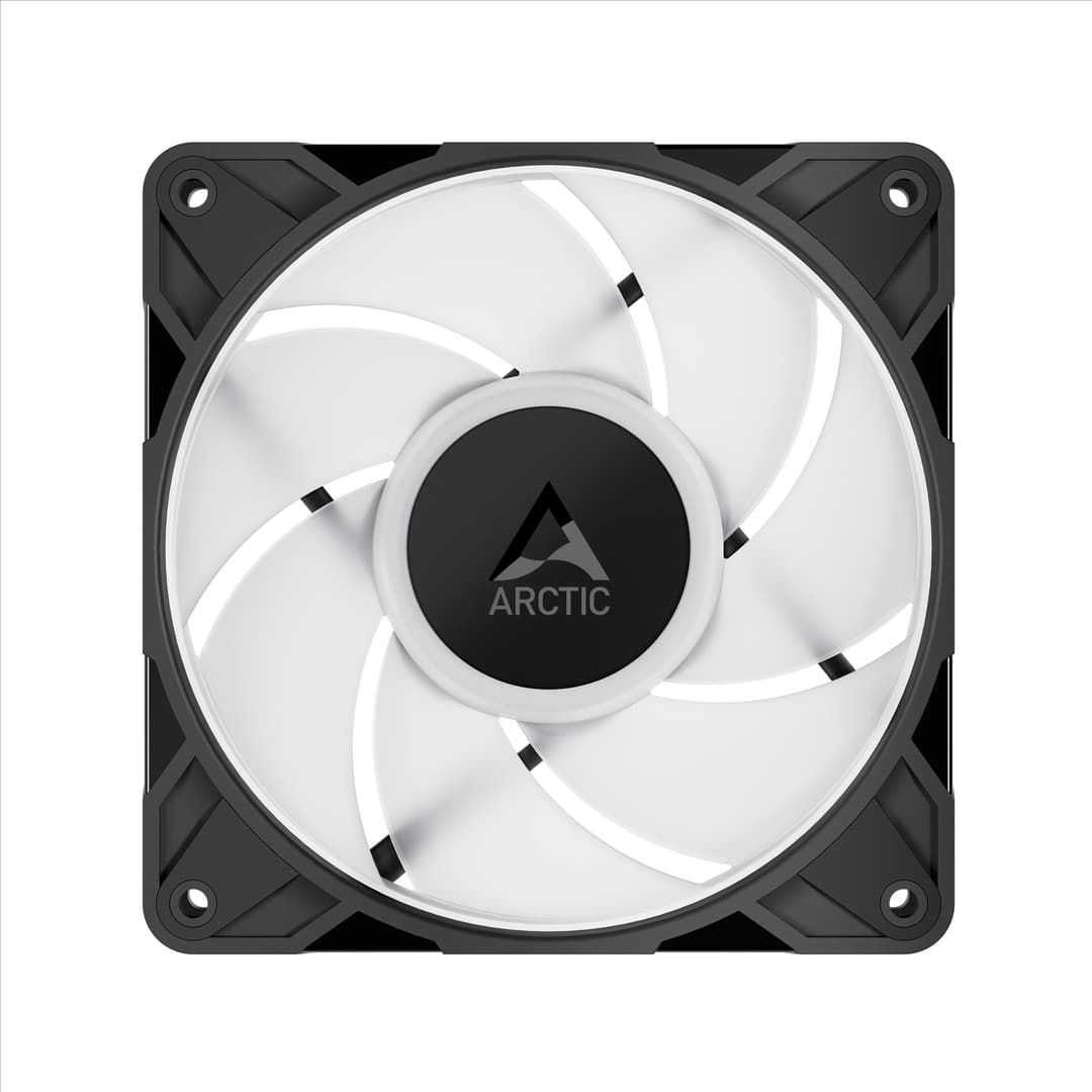 Arctic P12 Pro A-RGB High Static Pressure 120mm PWM Fan - Black Triple Pack - Image 5
