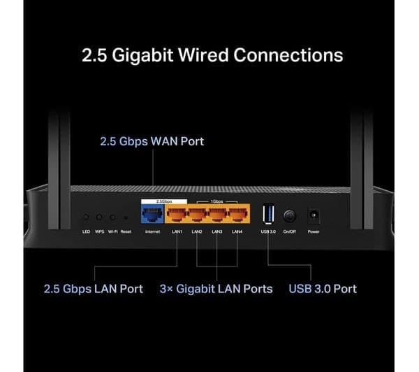 TP-Link Archer BE230 BE3600 Dual-Band Wi-Fi 7 Router - Image 8