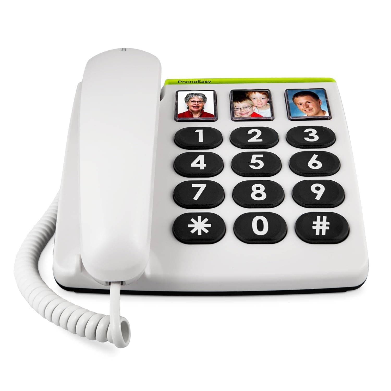 Doro PhoneEasy 331ph Big Button Corded Landline - Black