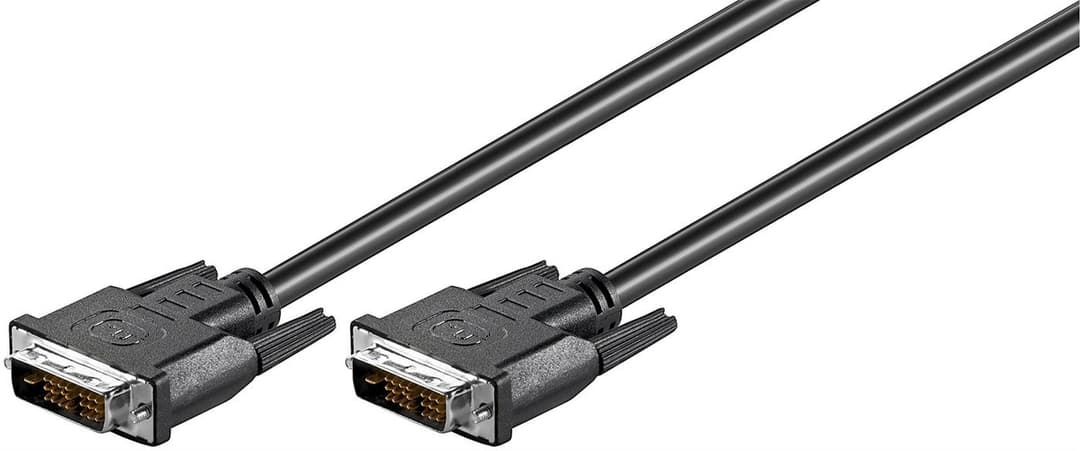MicroConnect MONCCS2 Full HD DVI-D (18+1) Single Link Cable, 2 meter - Image 1