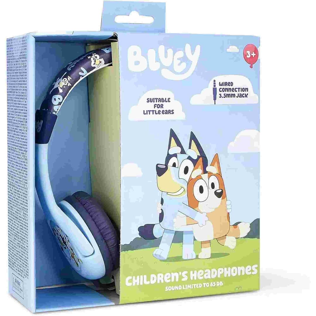 OTL Bluey Kid's Wired Headphones BL1073 - Blue - Image 8