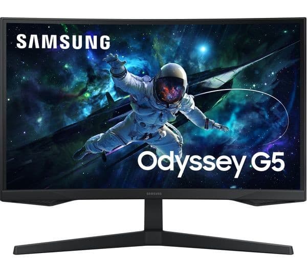 SAMSUNG Odyssey G5 LS27CG510EUXXU Quad HD 27" 165Hz VA LCD Gaming Monitor - Black - Image 3