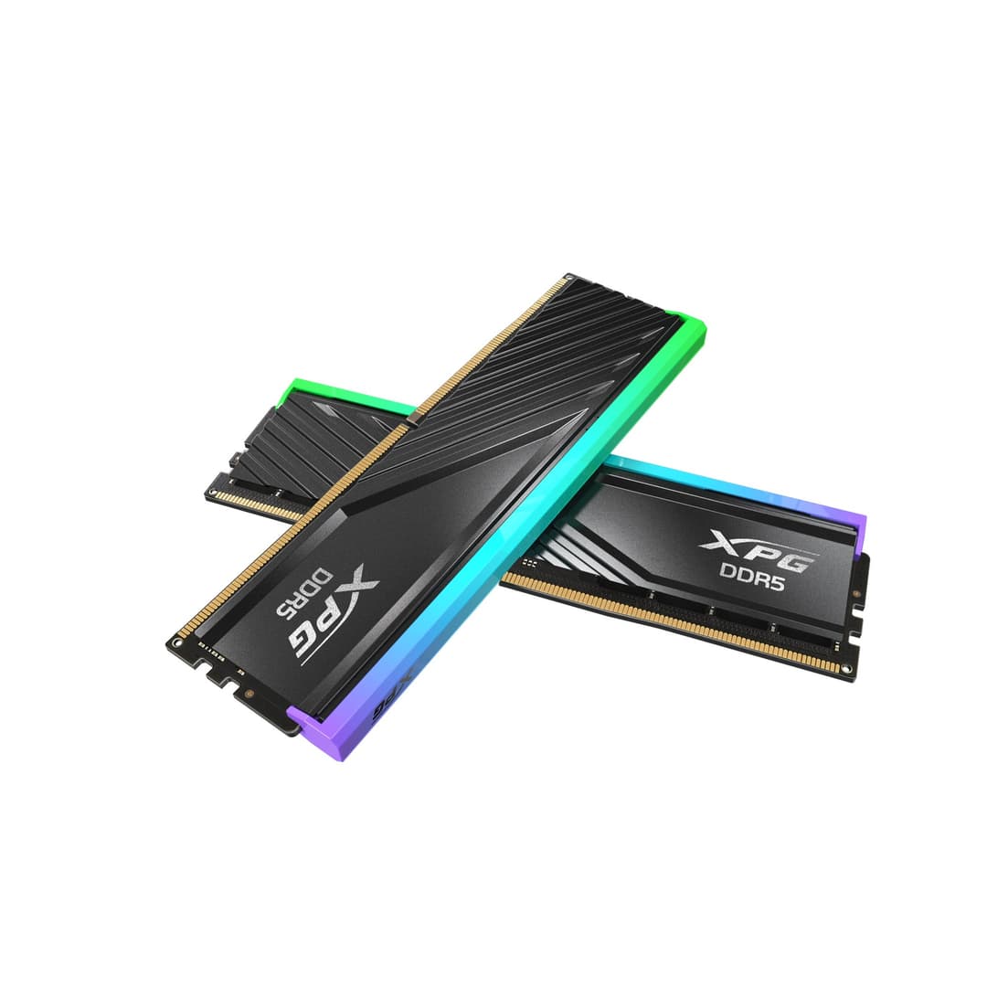 ADATA XPG LANCER BLADE RGB 32 GB (2 x 16 GB) DDR5 6000 MHz CL30 Desktop Memory Kit Black AX5U6000C3016G-DTLABRBK - Image 1
