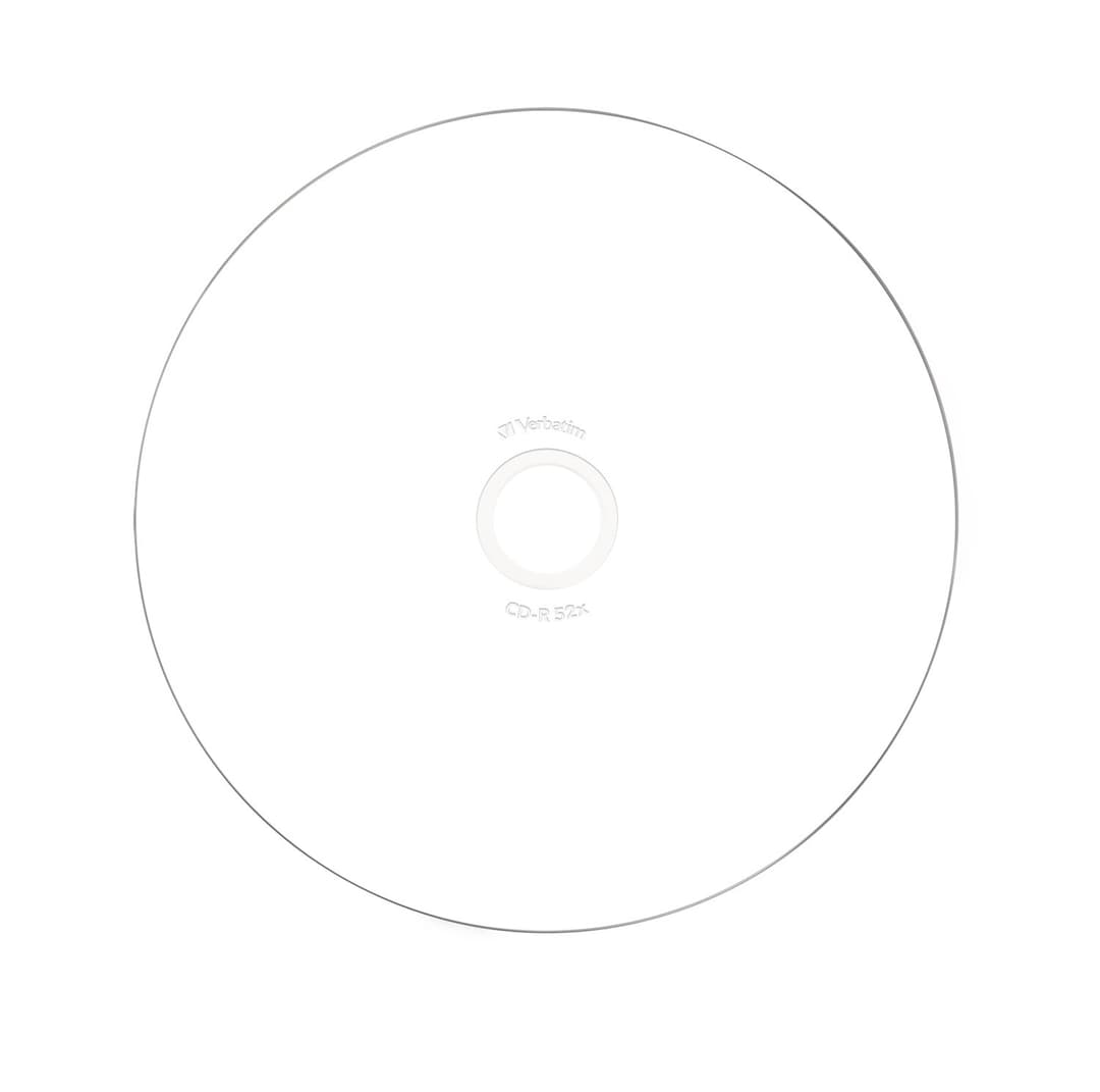 Verbatim CD-R AZO Wide Inkjet Printable 700 MB 52x 25 pc(s) - Image 3