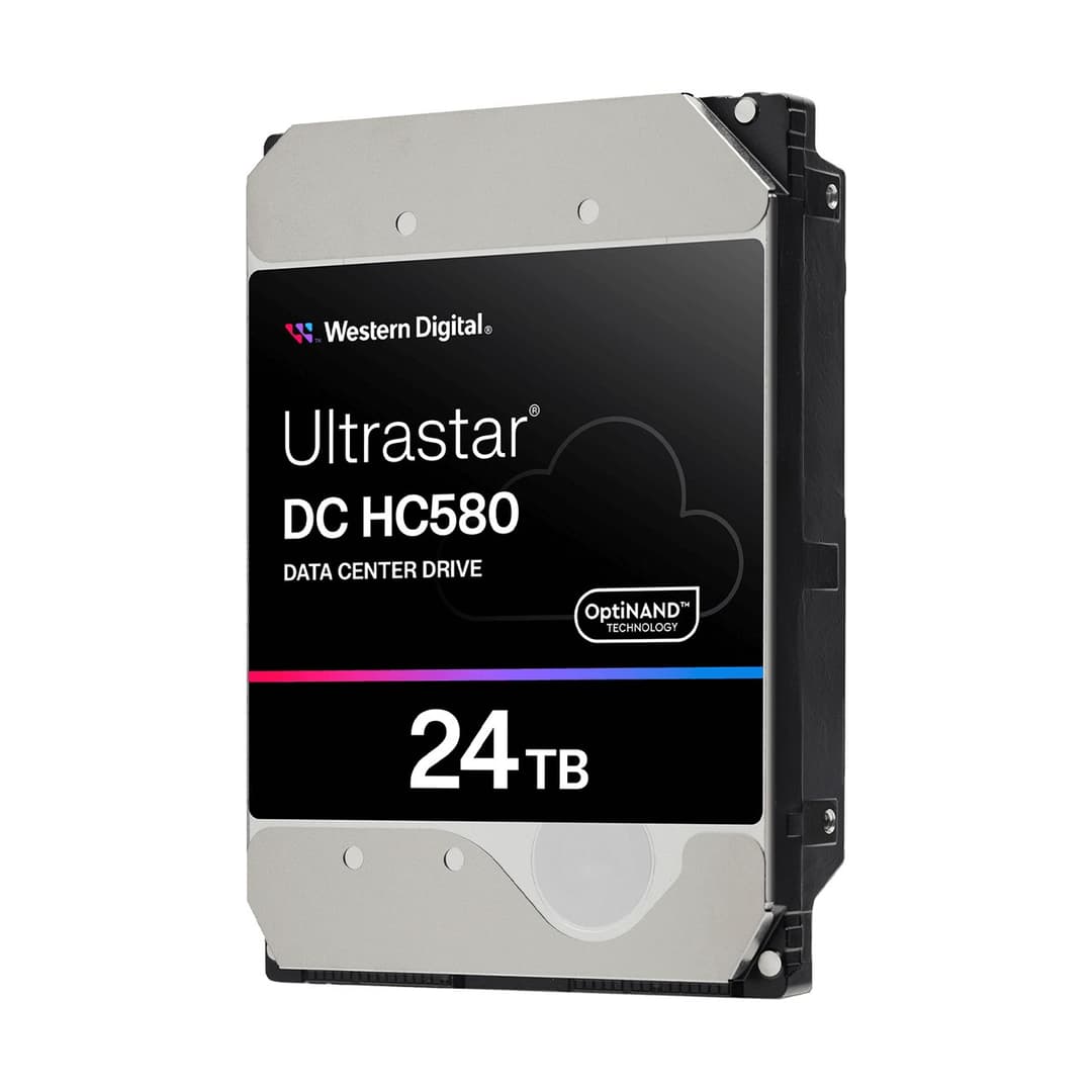Western Digital Ultrastar DC HC580 internal hard drive 24 TB 7200 RPM 512 MB 3.5" SAS - Image 1