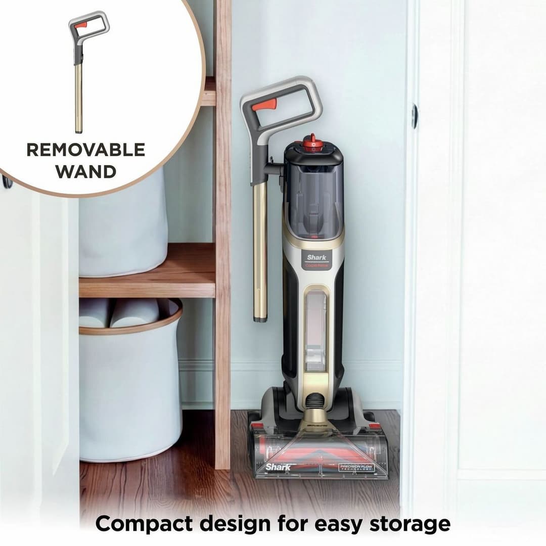 Shark CarpetForce EX500UK Upright Carpet Cleaner Black - Image 9