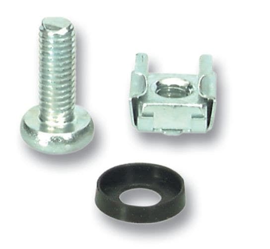 Microconnect Cage Nuts & Screws M6 - Set of 20