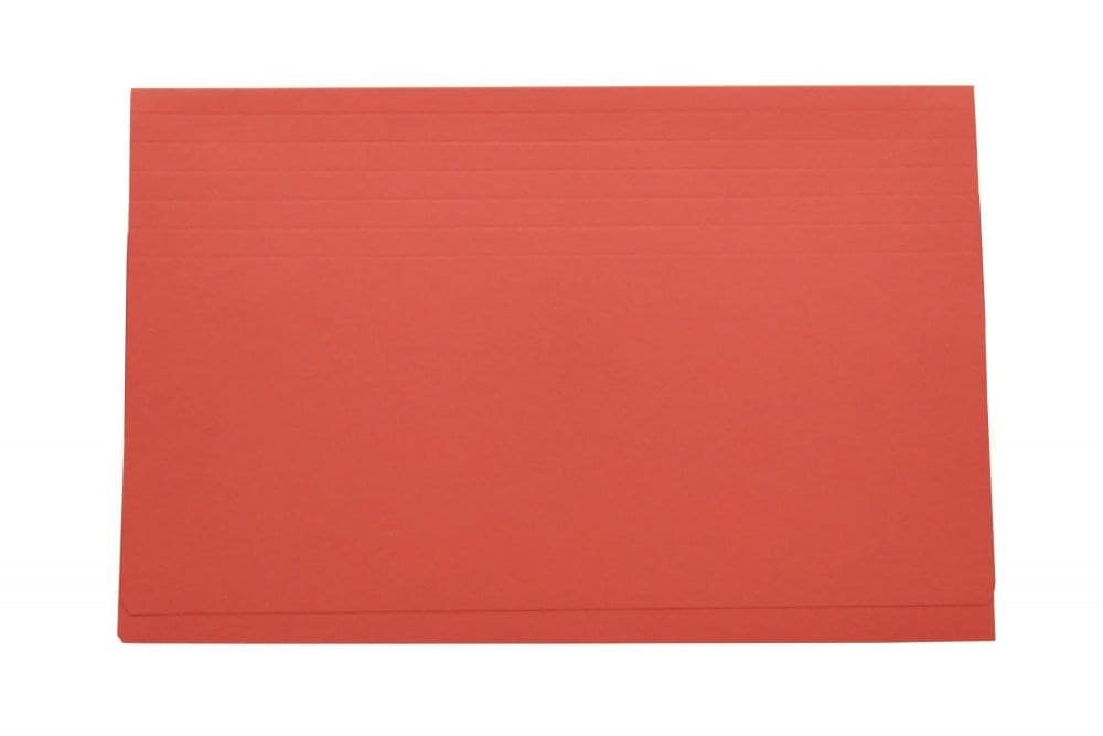 Exacompta Guildhall Probate Document Wallet Foolscap 315gsm Red Pack of 25 PRW2-RED
