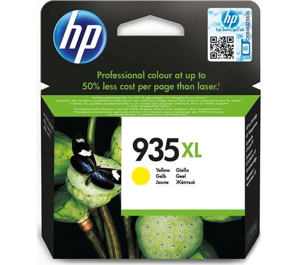 HP 935XL Yellow Ink Cartridge - Image 2