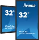 iiyama TF3239AS-B1AG computer monitor 80 cm (31.5") 1920 x 1080 pixels Full HD LED Touchscreen Black thumbnail 1