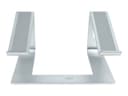 StarTech.com LAPTOP-STAND-SILVER Ergonomic Laptop Stand 13"-17" 16° Angled 5kg Aluminium Silver thumbnail 2