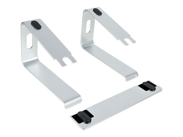 StarTech.com LAPTOP-STAND-SILVER Ergonomic Laptop Stand 13"-17" 16° Angled 5kg Aluminium Silver - Image 5