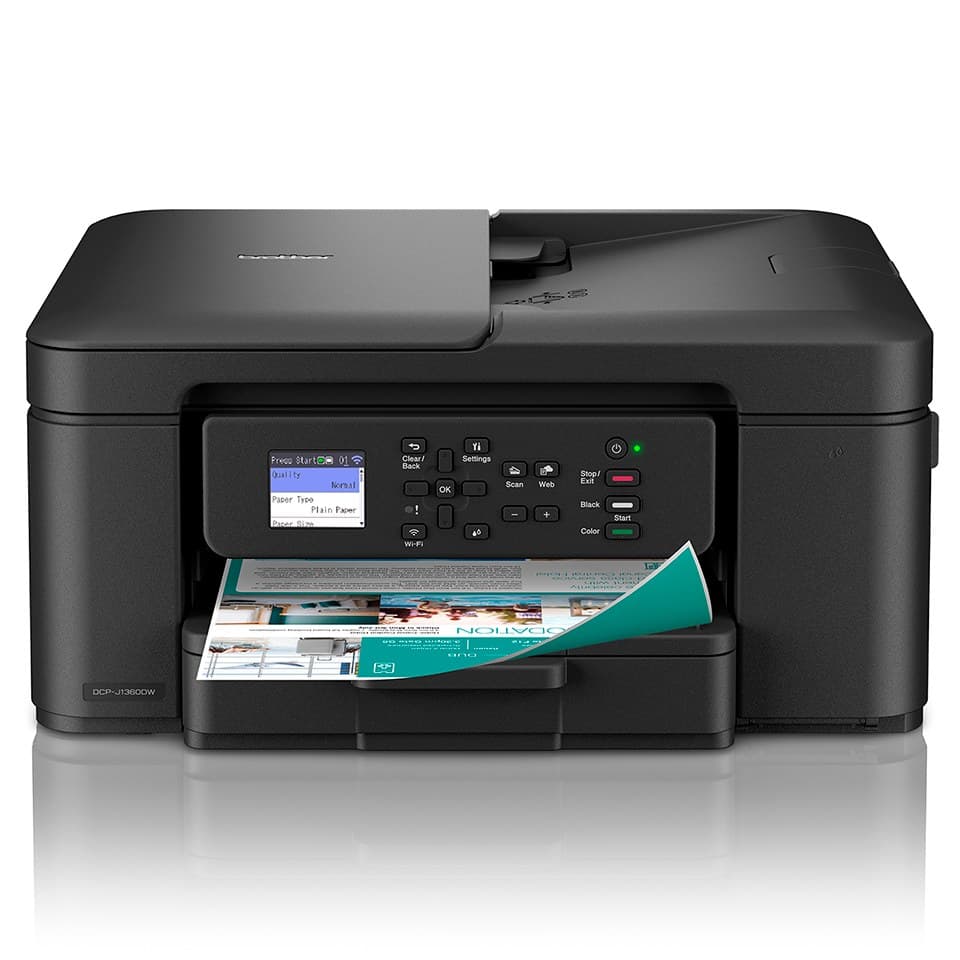 Brother 3-in-1 Compact Wireless Inkjet Printer DCP-J1360DW - Image 1
