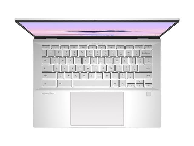ASUS Chromebook Plus CB5403CMA 14" Touchscreen Intel Core Ultra 5 115U 8GB RAM 256GB SSD Fog Silver - Image 7