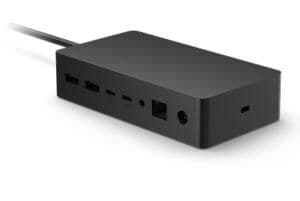 Microsoft Surface Dock 2 (1GK-00004) Docking Station for Surface - 4x USB-C, 2x USB-A, Gigabit Ethernet, 199W - Image 1