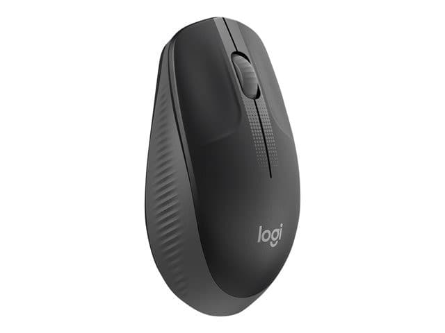 Logitech M190 Full-Size Wireless Mouse - Mid Grey - Image 3