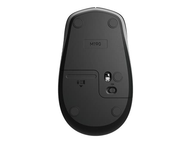 Logitech M190 Full-Size Wireless Mouse - Mid Grey - Image 8
