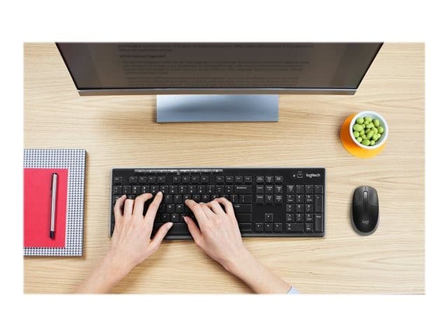 Logitech M190 Full-Size Wireless Mouse - Mid Grey - Image 9