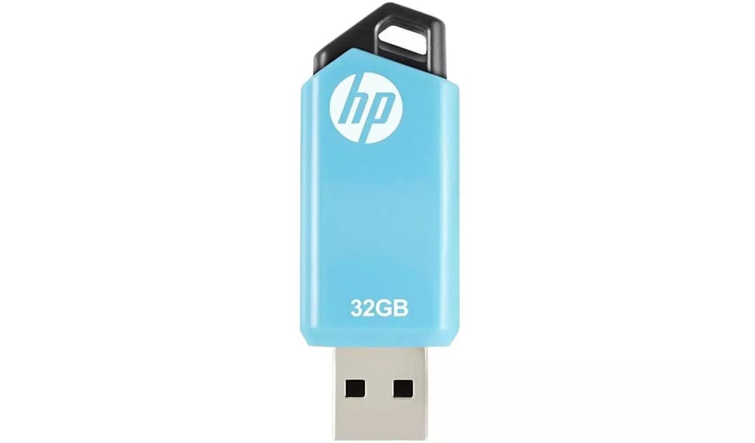 HP v150w 32GB USB 2.0 Flash Drive Blue - Image 2
