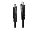 Lindy 43308 5m USB 3.2 Gen 2 Type C Active Cable, 10Gbps, 100W PD, Black thumbnail 1
