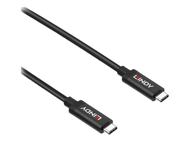 Lindy 43308 5m USB 3.2 Gen 2 Type C Active Cable, 10Gbps, 100W PD, Black - Image 4
