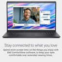 Dell 15 DC15250 Laptop 15.6" FHD 120Hz, Intel Core i7-1355U, 16GB RAM, 512GB SSD, Windows 11 Home, Carbon Black thumbnail 3