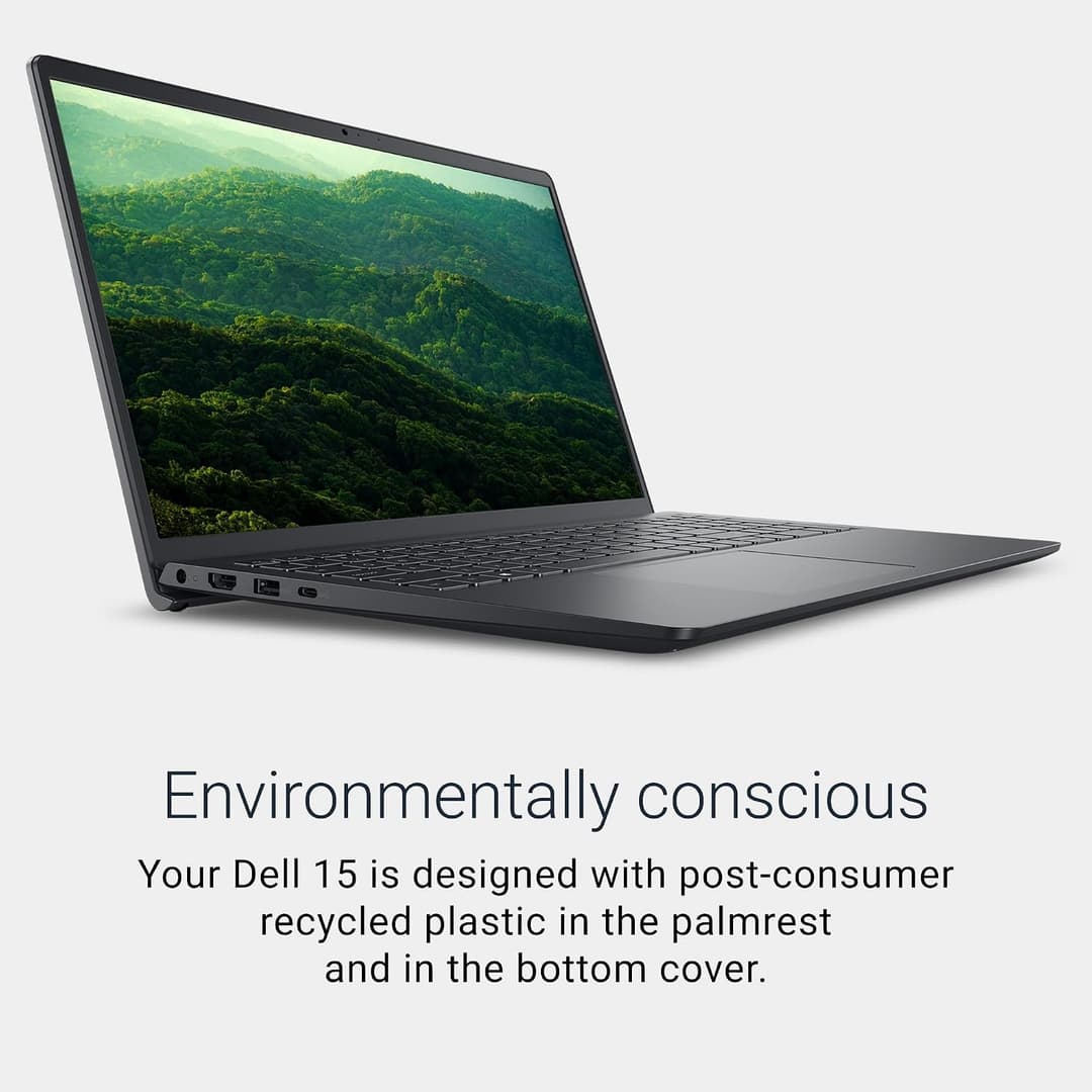 Dell 15 DC15250 Laptop 15.6" FHD 120Hz, Intel Core i7-1355U, 16GB RAM, 512GB SSD, Windows 11 Home, Carbon Black - Image 5