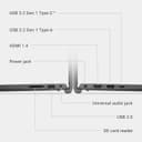 Dell 15 DC15250 Laptop 15.6" FHD 120Hz, Intel Core i7-1355U, 16GB RAM, 512GB SSD, Windows 11 Home, Carbon Black thumbnail 8