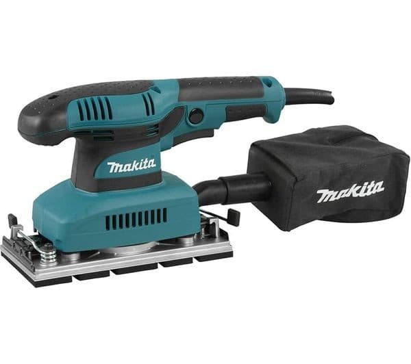 MAKITA BO3710/2 240V 1/3 Sheet Orbital Sander, 190 W, 93 x 228 mm - Blue - Image 6