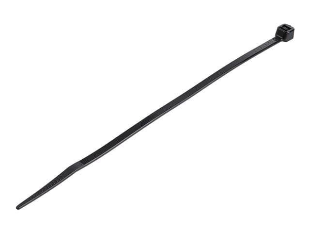 StarTech CBMZT6BK Cable Ties 15cm Black 1000-Pack - Image 2