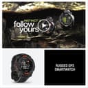 Garmin Instinct 3 Solar 45mm GPS Smartwatch - Black thumbnail 6